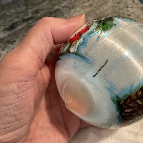 Vintage Kittens 1980 Satin Ball Christmas Ornament - Picture 7 of 8